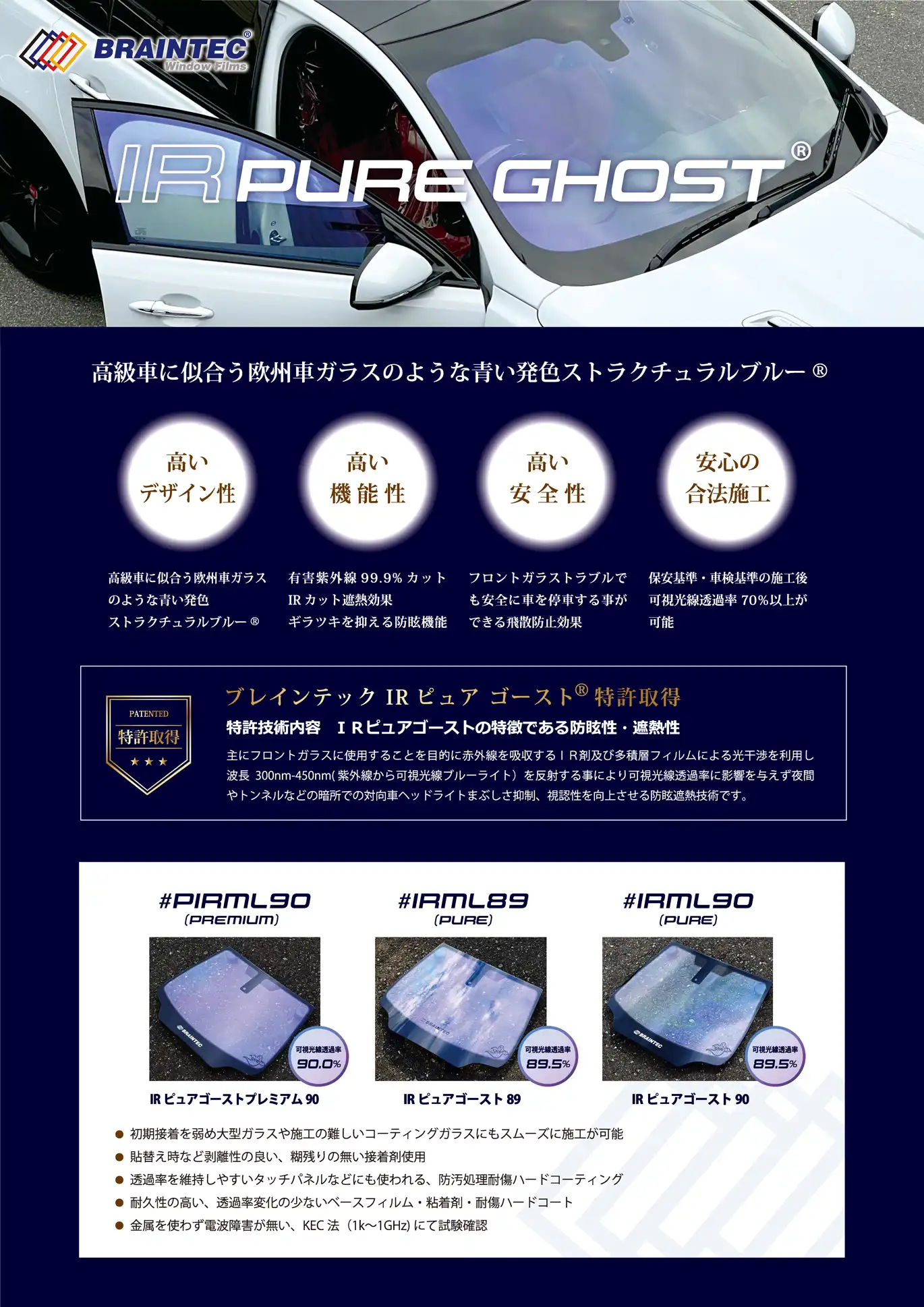 ブレインテックIRピュアゴーストリーフレット